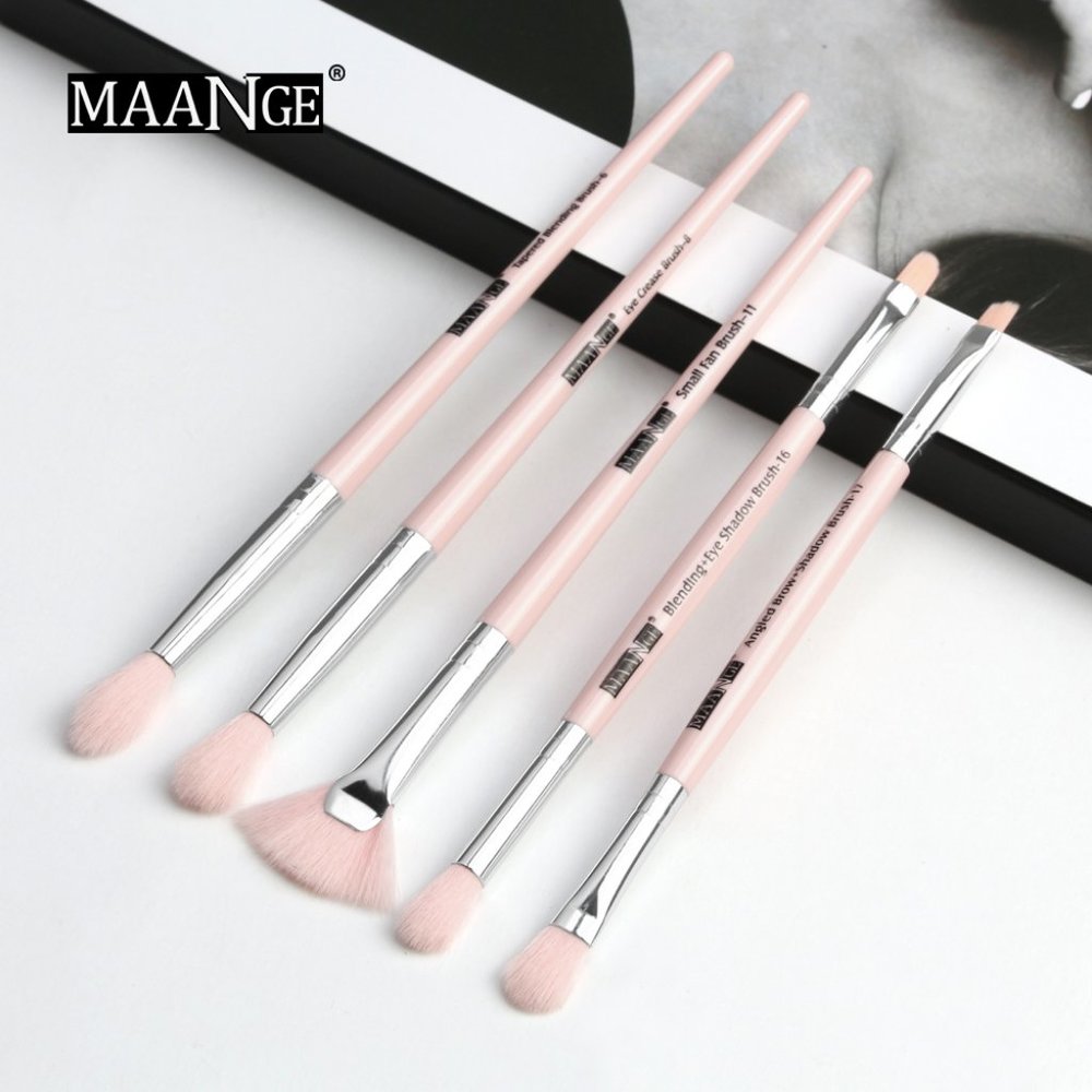 5Pcs Makeup Brushes Set Eyeshadow Eyeliner Brush
